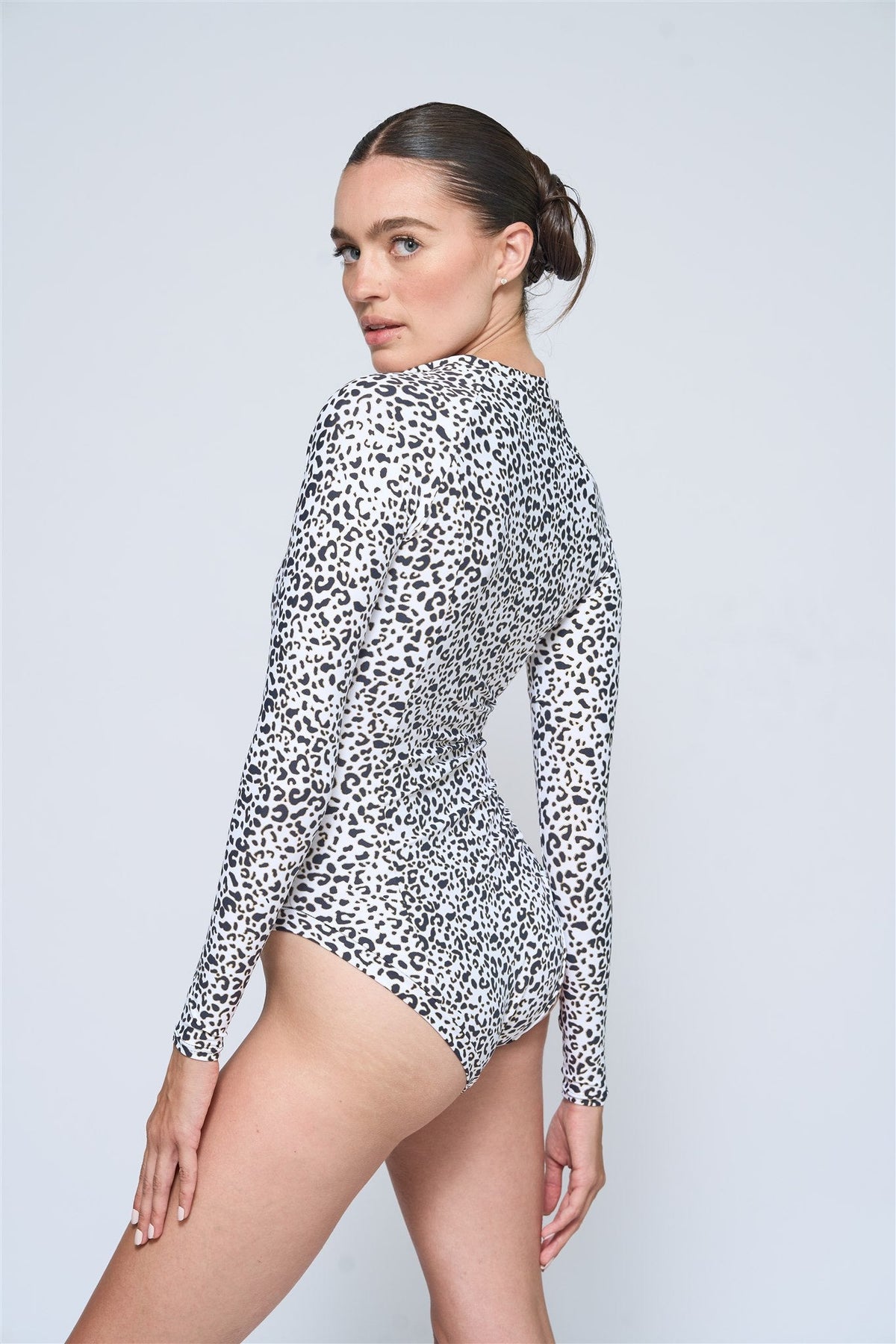 ST TROPEZ LONG SLEEVES swimsuit - Zipper Margaux Sur Mer